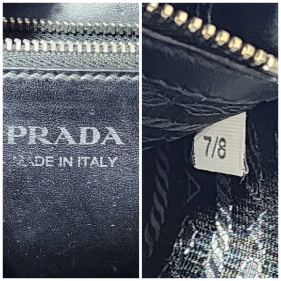 Authentic PRADA City Calfskin Saffiano Racing Logo Elektra Shoulder Bag Fushia - Picture 7 of 16